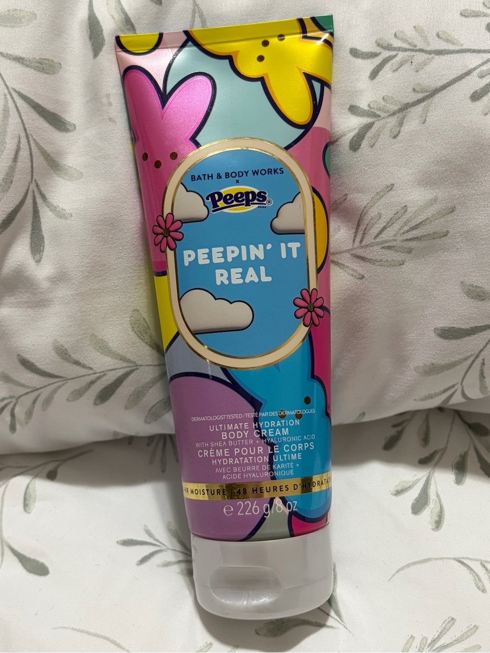 Bath & Body Works Peepin' It Real Peeps Ultimate Hydration Body Cream Brand New